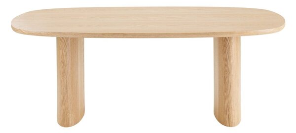 Jedálenský stôl v dekore jaseňa 110x210 cm Serra – House Nordic