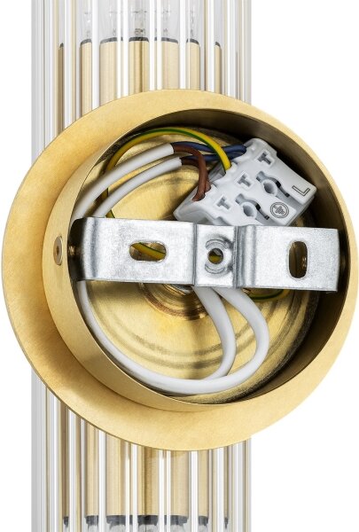 Argon 7203 - Nástenné svietidlo HAMPTON 2xE14/7W/230V zlatá