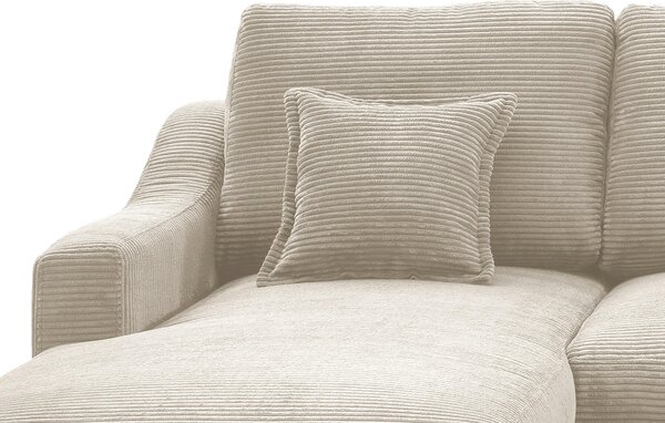 SEDACIA SÚPRAVA, textil, béžová P & B - Sedačky, Online Only