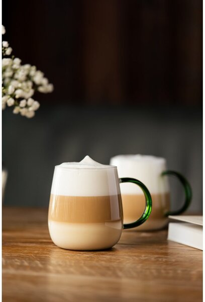 Hrnčeky na cappuccino v súprave 2 ks 400 ml Bolla – Vialli Design