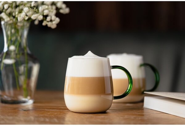 Hrnčeky na cappuccino v súprave 2 ks 400 ml Bolla – Vialli Design