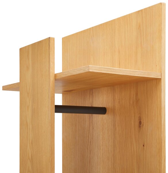 VEŠIAKOVÝ PANEL, farba duba, dub, 55/199/29 cm MID.YOU - Vešiakové steny, Online Only