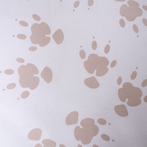 Biele bavlnené detské obliečky na jednolôžko 140x200 cm Guinea Pig – Jerry Fabrics