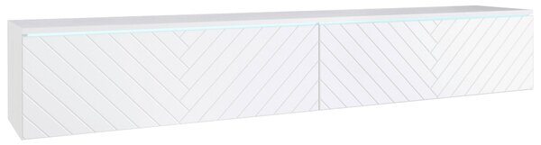 NÍZKA KOMODA, biela, 180/30/33 cm P & B - Online Only drobný nábytok, Online Only