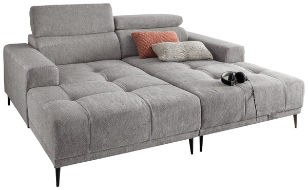 VEĽKÁ POHOVKA, textil, sivá P & B - Sedačky, Online Only