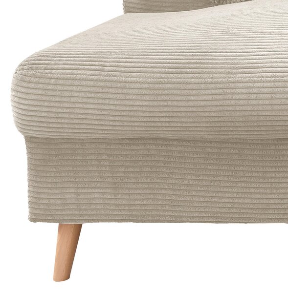 SEDACIA SÚPRAVA, textil, béžová P & B - Sedačky, Online Only