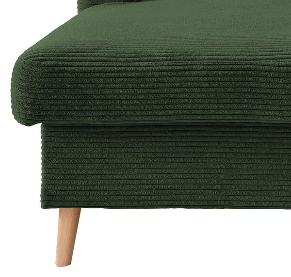 ROHOVÁ SEDAČKA, textil, tmavozelená P & B - Sedačky, Online Only