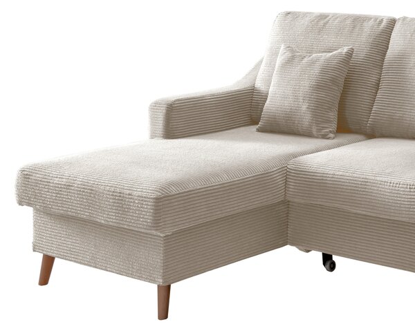 ROHOVÁ SEDAČKA, textil, béžová P & B - Sedačky, Online Only
