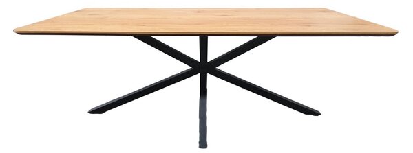 Jedálenský stôl s doskou v dubovom dekore 90x160 cm Cesura – Unique Furniture