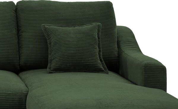 SEDACIA SÚPRAVA, textil, tmavozelená P & B - Sedačky, Online Only