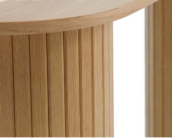 Konzolový stolík v prírodnej farbe 40x130 cm Nola – Unique Furniture