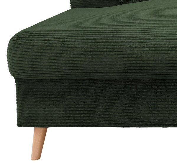 SEDACIA SÚPRAVA, textil, tmavozelená P & B - Sedačky, Online Only