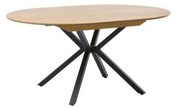 Okrúhly rozkladací jedálenský stôl s prídavnou doskou ø 120 cm Cesura – Unique Furniture