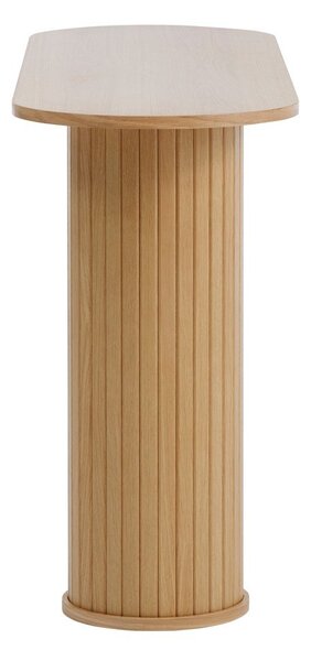 Konzolový stolík v prírodnej farbe 40x130 cm Nola – Unique Furniture
