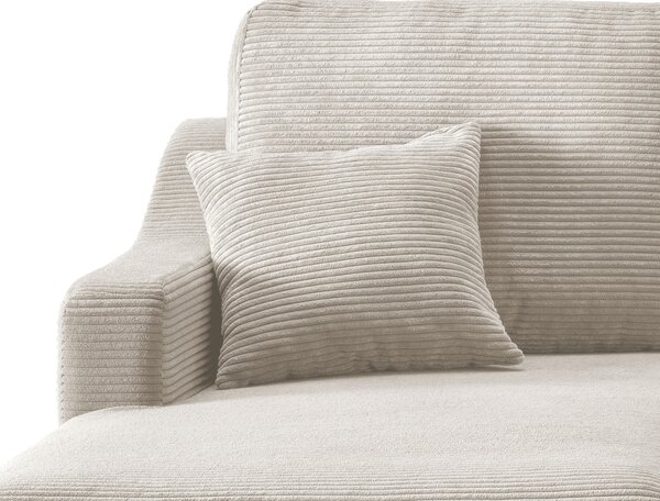 ROHOVÁ SEDAČKA, textil, béžová P & B - Sedačky, Online Only
