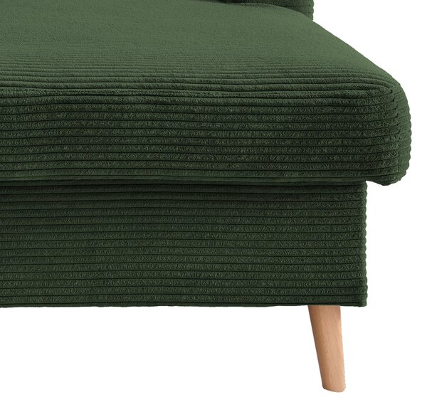 ROHOVÁ SEDAČKA, textil, tmavozelená P & B - Sedačky, Online Only