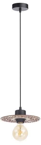 Luster na lanku FALCO 1xE27/60W/230V pr. 20 cm béžová