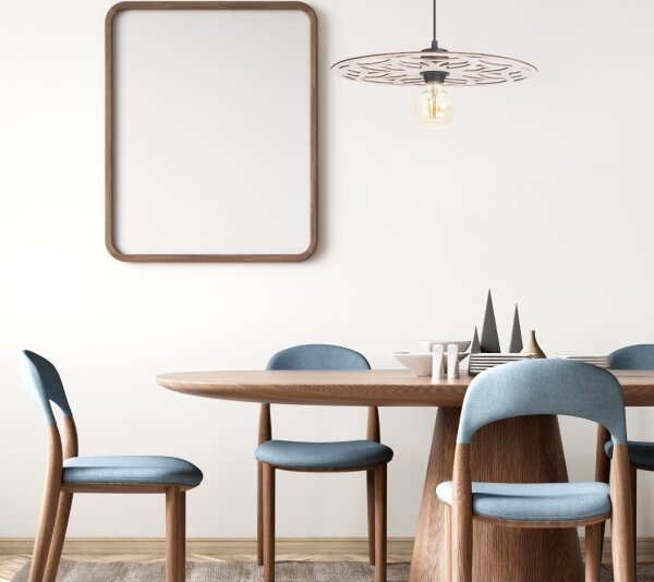 Luster na lanku FALCO 1xE27/60W/230V pr. 40 cm béžová