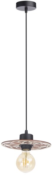 Luster na lanku FALCO 1xE27/60W/230V pr. 20 cm béžová