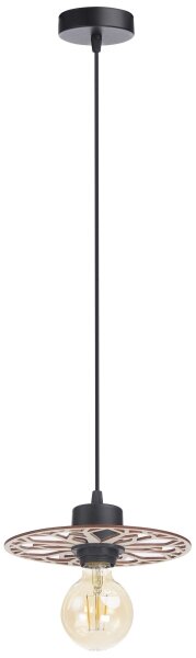 Luster na lanku FALCO 1xE27/60W/230V pr. 20 cm béžová