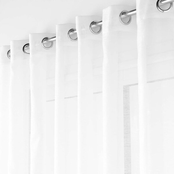 Biela voálová záclona 300x240 cm Lissea – douceur d'intérieur