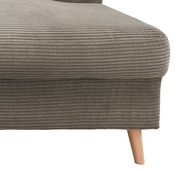 SEDACIA SÚPRAVA, textil, sivohnedá P & B - Sedačky, Online Only