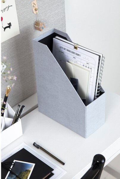 Kartónový organizér pre dokumenty Estelle Canvas Paper Laminate – Bigso