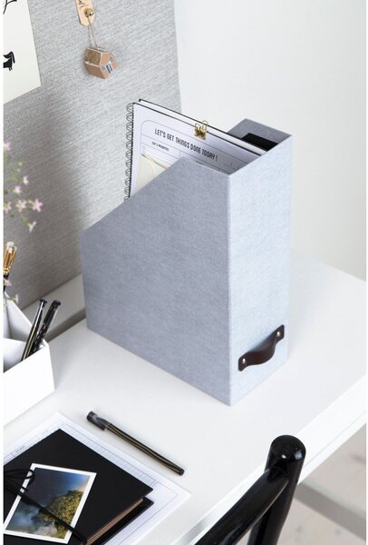 Kartónový organizér pre dokumenty Estelle Canvas Paper Laminate – Bigso