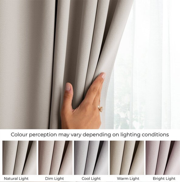 Béžový dimout záves 140x245 cm Kierra – Restilo