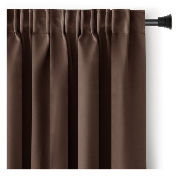 Hnedý dimout záves 140x245 cm Kierra – Restilo