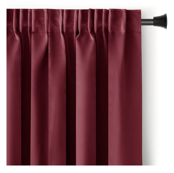 Vínovočervený dimout záves 140x245 cm Kierra – Restilo