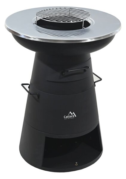 Gril na drevené uhlie ø 58,5 cm Plancha Moon – Cattara