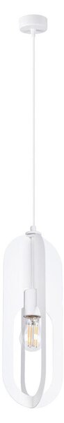 Sollux SL.1360 - Luster na lanku NICUS 1xE27/15W/230V biela