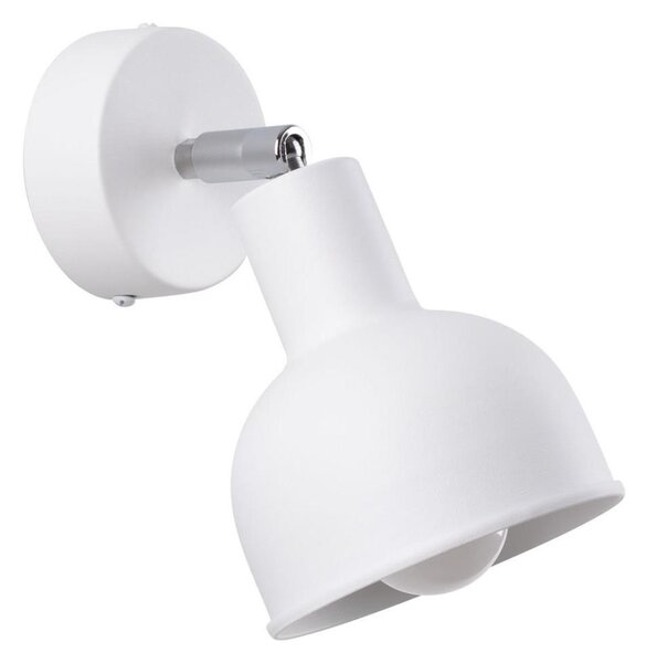 Sollux SL.1313 - Nástenné bodové svietidlo ELBA 1xE27/15W/230V biela
