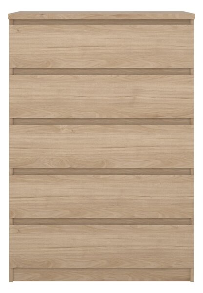 Komoda v dekore duba v prírodnej farbe 77x111x50 cm Naia – Tvilum