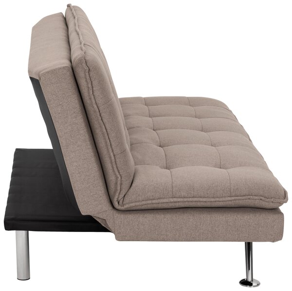 ROZKLADACIA POHOVKA, textil, hnedá MID.YOU - Sedačky, Online Only