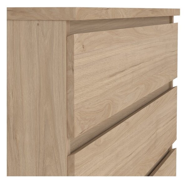 Komoda v dekore duba v prírodnej farbe 77x111x50 cm Naia – Tvilum