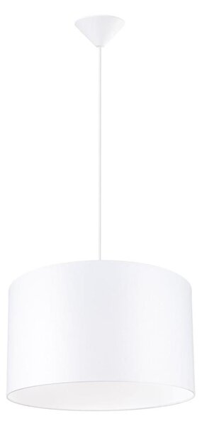 Sollux SL.1404 - Luster na lanku NOVA 1xE27/15W/230V pr. 40 cm biela