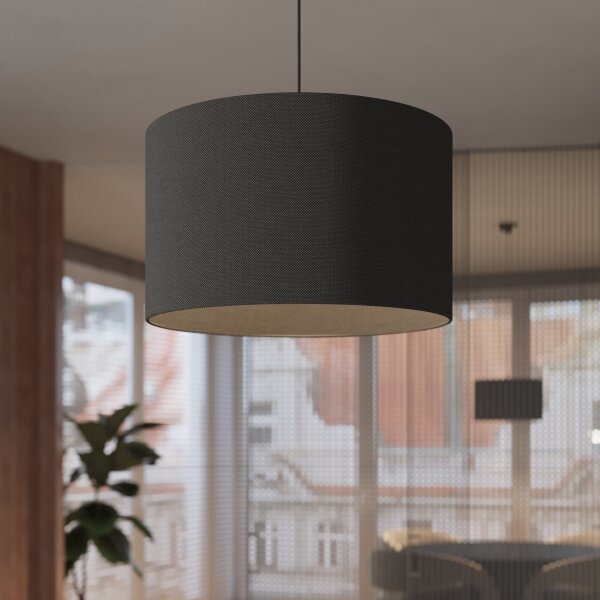 Sollux SL.1406 - Luster na lanku NOVA 1xE27/15W/230V pr. 40 cm čierna