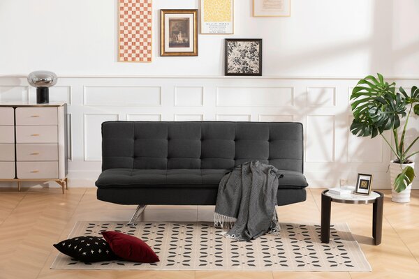 ROZKLADACIA POHOVKA, textil, tmavosivá MID.YOU - Sedačky, Online Only