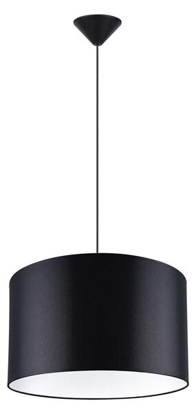 Sollux SL.1406 - Luster na lanku NOVA 1xE27/15W/230V pr. 40 cm čierna