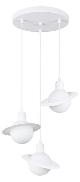 Sollux SL.1357 - Luster na lanku HYPERION 3xG9/8W/230V biela