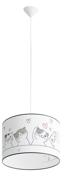 Sollux SL.1419 - Detský luster na lanku CAT 1xE27/15W/230V pr. 40 cm