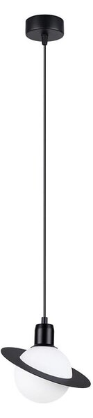 Sollux SL.1358 - Luster na lanku HYPERION 1xG9/8W/230V čierna