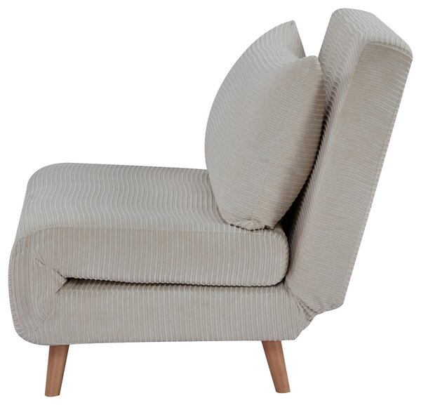 ROZKLADACIE KRESLO, textil, krémová MID.YOU - Online Only obývacie izby, Online Only