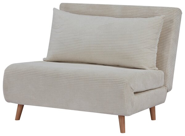 ROZKLADACIE KRESLO, textil, krémová MID.YOU - Online Only obývacie izby, Online Only