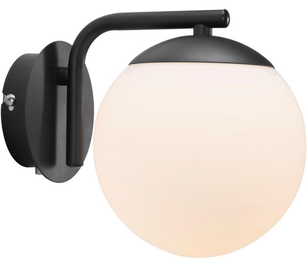 Nordlux - Nástenná lampa GRANT 1xE14/40W/230V čierna