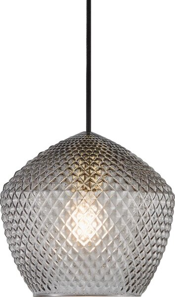 Nordlux - Luster na lanku ORBIFORM 1xE27/40W/230V čierna/šedá