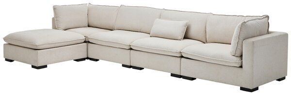 ROHOVÁ SEDAČKA, textil, krémová Livetastic - Sedačky, Online Only