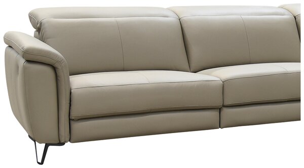 ROHOVÁ SEDAČKA, koža, bahenná hnedá Livetastic - Sedačky, Online Only